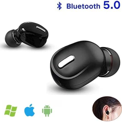 X9 Mini 5.0 Bluetooth Earphone Sport Gaming Headset with Mic Wireless headphones Handsfree Stereo Earbuds For Xiaomi All Phones