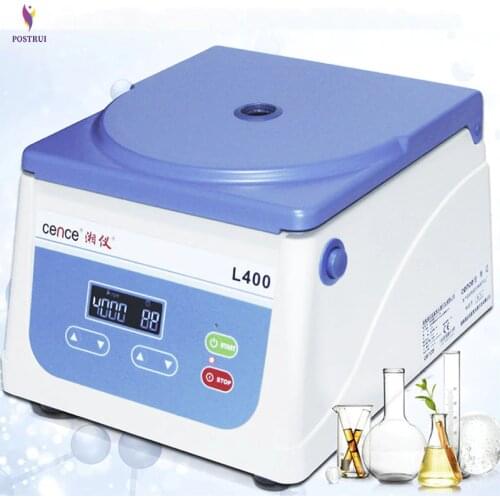 L400 Desktop Low Speed Centrifuge Digital Display Laboratory Centrifuge Electric Centrifuge 6*15ml 220V 100W 1980xg 4000r/min