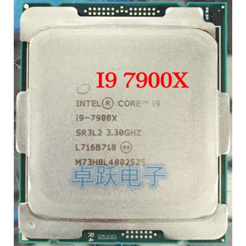 Original I9 7900X I9-7900X CPU Processor 3.3GHZ LGA2066 10-Core scrattered pieces free shipping