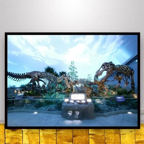 Poster HD Print Dinosaur Movie Painting Childrens Room Wall Art High Quality Canvas Home Decor Nordic Simple Style