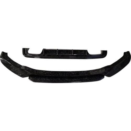 Suitable For of Modification w X5m X6m v Type Fiber Surrounded Dry Carbon Forged Front and Rear Lip