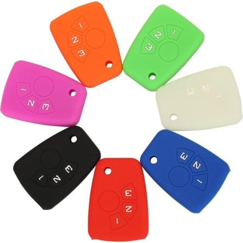 3 Buttons for Chevrolet Cruze Captiva Spark Onix Volt Aveo Sonic Silverado Camaro Silicone Remote Key Cover Case