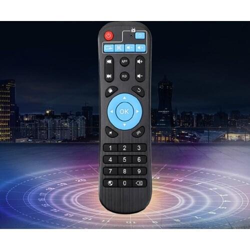 Univeral TV BOX Remote Control Replacement for Q Plus T95 max/z H96 X96 S912 Android TV BOX Media Player IR Learning Controller