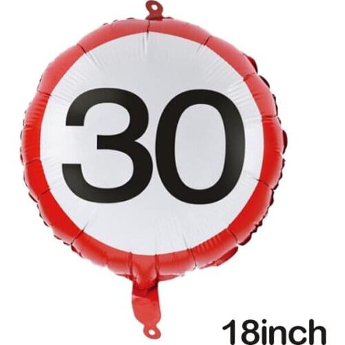 Balloon 18inch digital party decoration supplies for baby shower happy birthday wedding Christmas kids