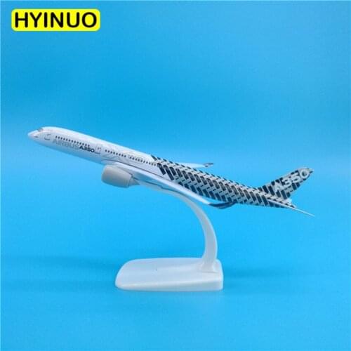 20CM 1:300 Scale Airbus A350 Airlines Model Alloy Prototype Airlines Boeing Aircraft Collection Kids Children Toys F Collections