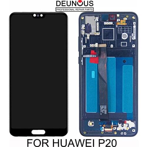 2240x1080 5.8" For Huawei P20 LCD Display Touch Screen Digitizer Assembly EML L29 L22 L09 AL00 For Huawei P20 LCD With Frame