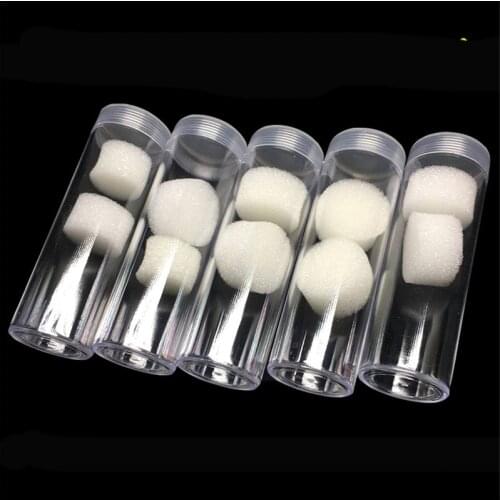 5 Pieces Diameter 20 25 27 30mm Clear Plastic Protector Containers Tube For Token Board Games Coin Collection Holder Boxes