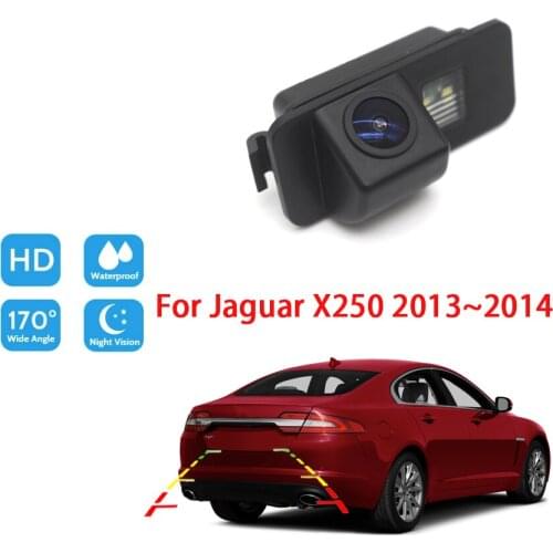 Car Reverse Camera For Jaguar X250 2013 ~ 2014 CCD Full HD Backup Parking Rear View Camera Waterproof high quality RCA
