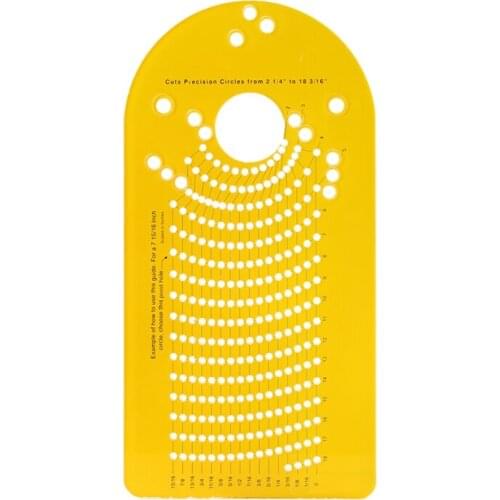 Bakelite High Hardness Cutting Jig 200J Model Circle Cutting Jig for Plunge Router