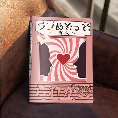 Anime Toilet-Bound Hanako-Kun Creative LOVE Notebook Double-sided design pocket notepad Toy Gift