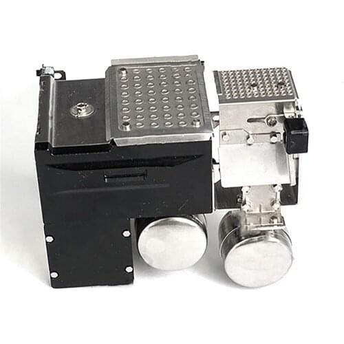 Gas Tank Battery Case Exhaust Tank for 1/14 Tamiya Volvo FH16 RC Truck Tractor Accessories toy