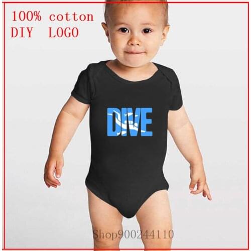 Scuba Diving printed Bodysuits Baby Clothes boys Girls Clothing Unisex 0-12M Baby Bodysuit Roupas de bebe Costumes Pajamas