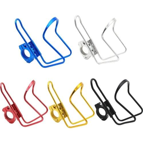 New Aluminum Alloy Bike Bicycle Cycling Drink Water Bottle Rack Holder Cage Solid and Reliable Bicycle Accessories 2021Hot Sales