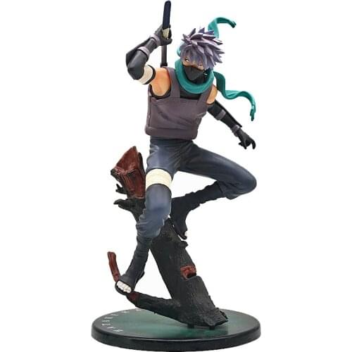 Naruto Anime Figure Model Hatake Kakashi Anbu Ver. Action 21cm PVC Quality Assurance Desktop Statue Figma Collectible Toys Gift