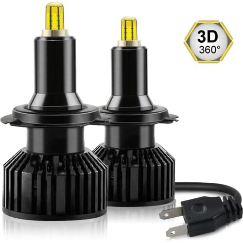 H7 LED Bulbs 360 H11 18000LM 9012 HIR2 LED H11 9006 9005 Car Headlight Bulb diode Fog Lamps for auto 6000K Car LED Headlamp Kit