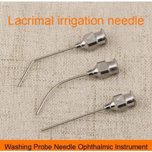 Laser Teat Probe Needle Ophthalmic Instrument Stainless Steel Microsurgery Instruments 7#9