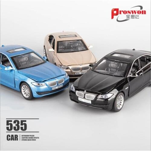 1:32 Simulation of childrens sound and light toy car alloy car model 535 childrens holiday gift