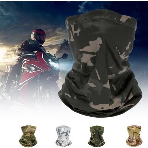 Camouflage Neck Gaiter Cover Tube Face Bandanas Sun Military Army Cycling Hunting Hiking Camping Scarf Bandana Tactical Scarves