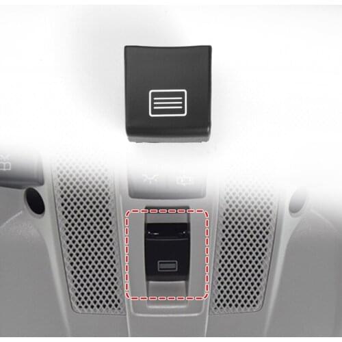 Car Roof Window Button for Mercedes GLA W156 Light Control Panel Switch Replacement for Mercedes Benz A B Class W176