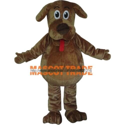 Cosplay costumes High Quality Cartoon Mascot Costume Wags The Dog Mascot Costumes Fluffy Fur Wags Mascot Costumes