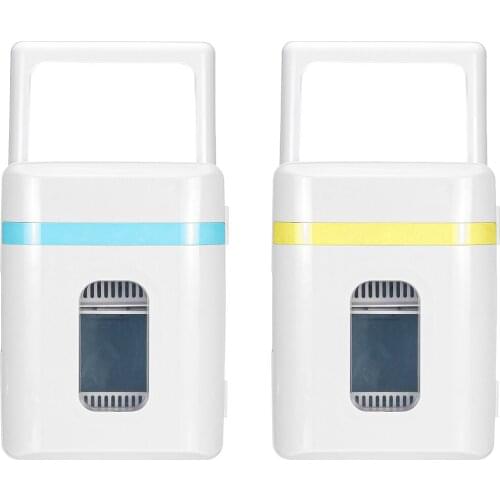 Freezer Portable Cooler Car Cold 10L 12V/220V Electric Portable Mini Fridge Refrigerator Freezer Heater Car