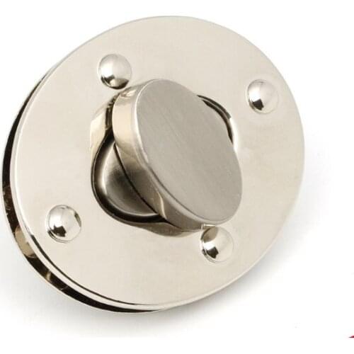 Oval Metal Purse Bag Twist Turn Lock 45 mm