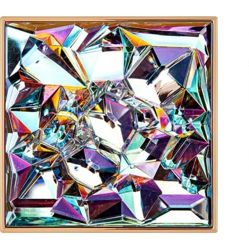 9-color Diamond Eyeshadow Palette Luxurious Galaxy Crystal Pearlescent Eyeshadow Combination Earth Peach Color Waterproof TSLM1