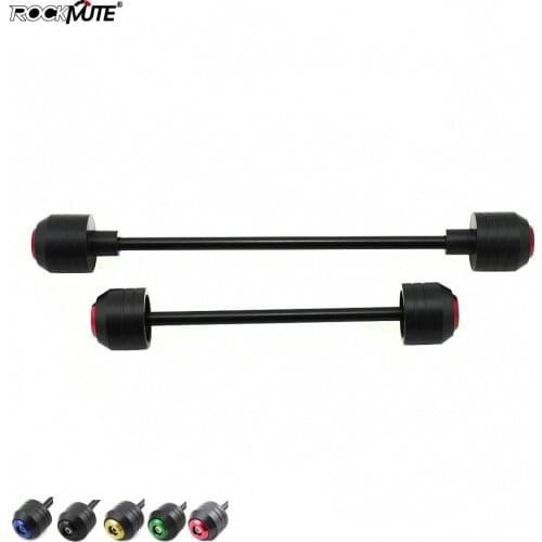 Front Rear Axle Fork Crash Sliders For SUZUKI GSX-R600 GSX-R750 2011-2018 Motorcycle Wheel Falling Protector Pad