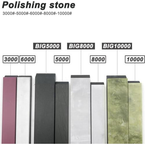Professional 3000-10000grit sharpening stone fine Polishing Stone fixed knife sharpener Natural Grindstone knife tools