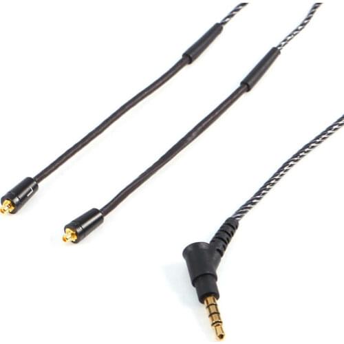 Replace Audio Cable Cord 3.5mm For SHURE SE535 SE425 SE315 SE215 Headphone