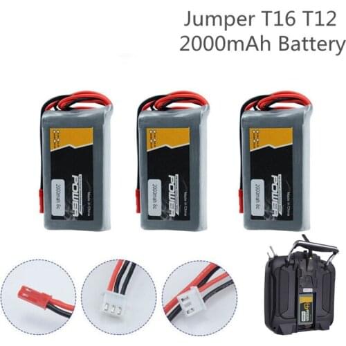 7.4V 2000MAH 2S Lipo Battery for Jumper T16 T12 Open Source Multi-protocol Radio Transmitter battery Remote Control Battery