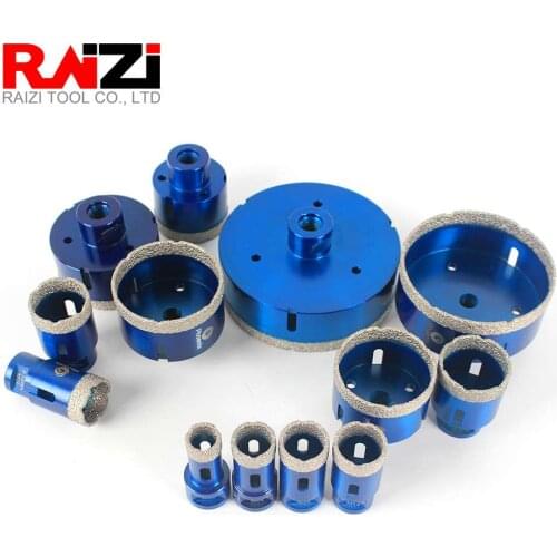 Raizi 1 Pc Diamond Drill Bit Porcelain Ceramic Tile Granite Marble Hole Saw Cutter Bits Angle Ginder Hole Drilling Tool