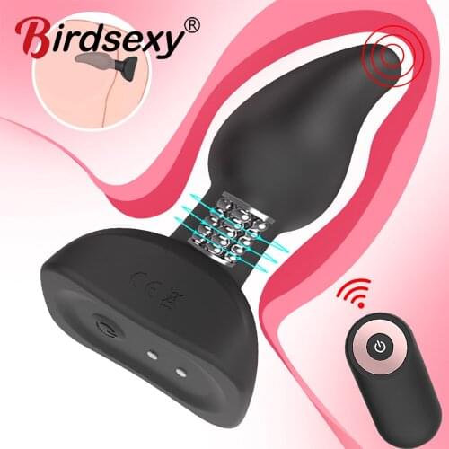 Anal Vibrator Sex Toys For Couples Male Prostate Massager Wireless Remote Panty Vibrator Masturbator For Women Adult Sex Shops