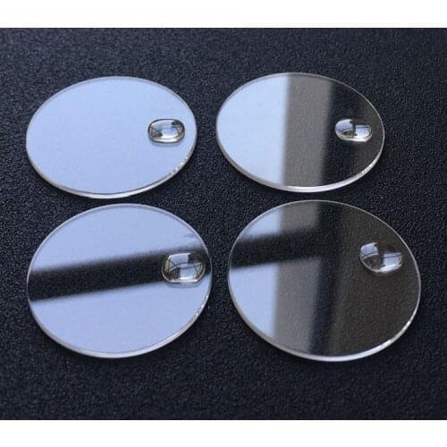 Flat 1.2mm Mineral Round Glass with Lens 29~32mm Size