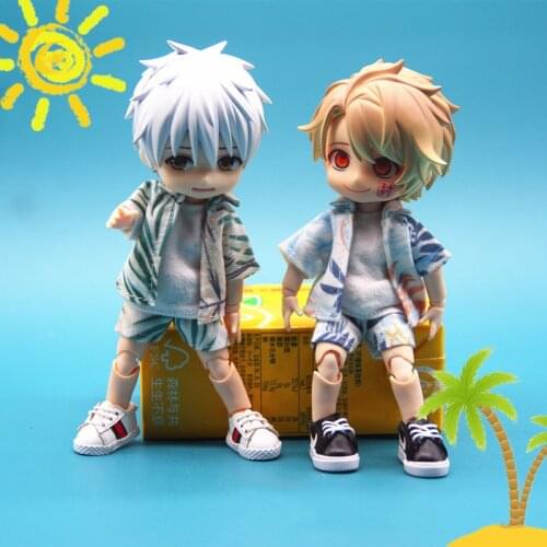 HOUZIWA OB11 Doll Clothes GSC YMY Molly 1/12 Doll Vacation Suit