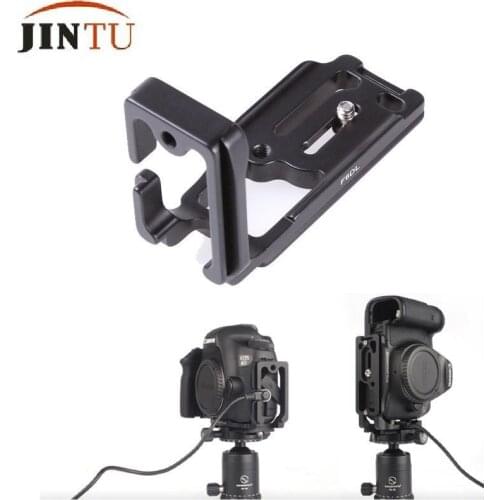 Metal JINTU Quick Release Vertical L-Bracket Camera Grip Tripod For Canon EOS 6D 6 D Camera New