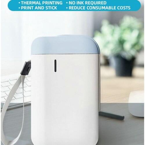 Mobile Handheld Smart Thermal Label Wireless Bluetooth Maker Sticker Machine with iOS Android Smartphone B100