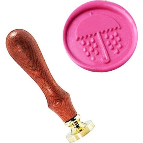 Umbrella Wax Seal Stamp Set Vintage Classical Wax Stamp Kit for Cards Envelopes Invitations Wine Packages