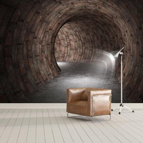 Custom Mural Wallpaper 3D Creative Abstract Space Wall Painting Restaurant Cafe Backdrop Wall Decor Papel De Parede 3D Paisagem