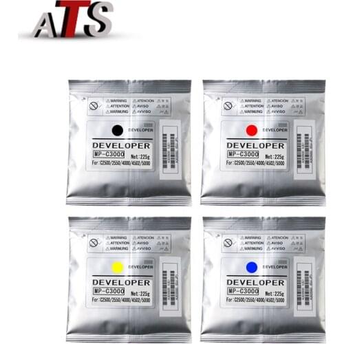 1Set CMYK Color Developer Powder For Ricoh B2309680 MPC 2000 2500 3000 compatible MPC2000 MPC2500 MPC3000