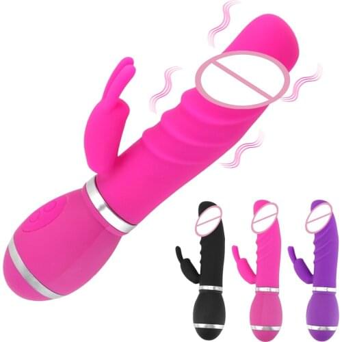 12 Speeds Sex toys for Women Clitoral Stimulator Realistic Dildo Vibrators G Spot Vibrator Powered By Battery Rabbit vibrator