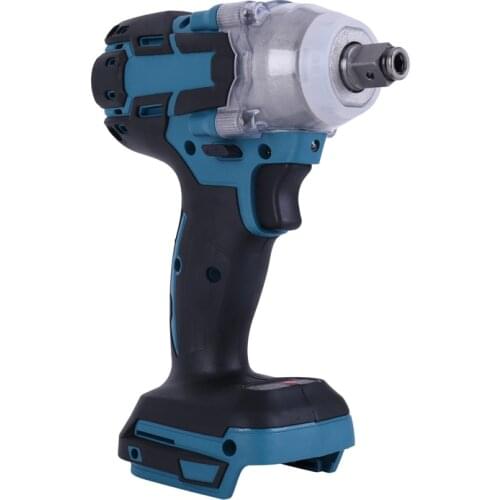 18V 520 N.m Cordless Electric Screwdriver Speed Brushless Impact Wrench Rechargable Drill Driver+ LED Light For Makita Battery