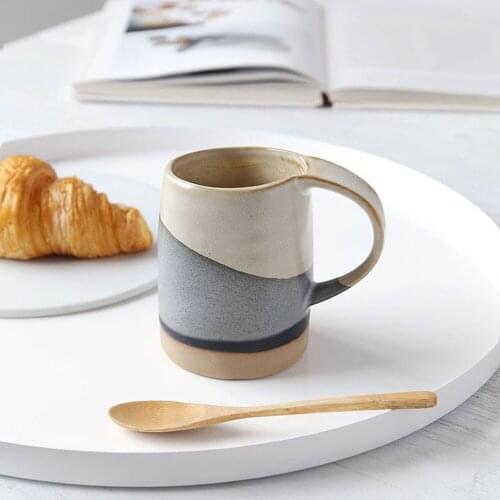 Day and Night Modern Simple Mug Coffee Cup Big Capacity Milk Mug Home Decoration Gift Kitchen Accessories Kitchen Tackle 2021