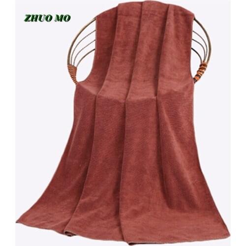 High Quality Thickened Microfiber Towel Large Soft Super Absorbent Sheets Luxury Beauty Salon Physiotherapy Spa Cover Bath Towel
