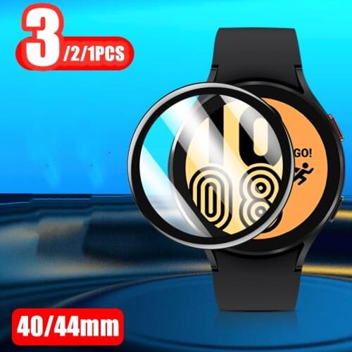 3/2/1Pack Watch 4 Screen Protector Film For Samsung Galaxy Watch 4 40mm/44mm Protective Cover on For Galaxy Watch4(Not Glass)
