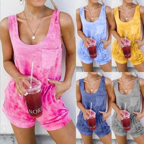 Womens New Solid Color Close-up Shorts Casual Pants