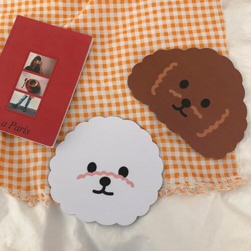 1 Pc Lovely Animal Mouse Pad Bear Desk Mat Pads Waterproof Office Decoration Cup Mat Antislip Girls Boys Cute