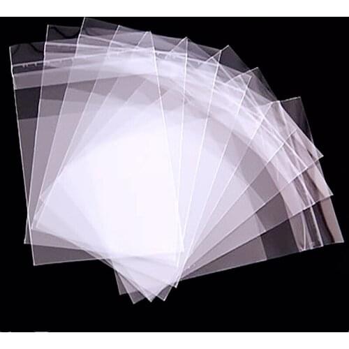 1000pcs/lot 18x26cm Clear Self Adhesive Seal Packaging Bags Resealable Cellophane Poly OPP Bags transpare Jewelry Packing bags