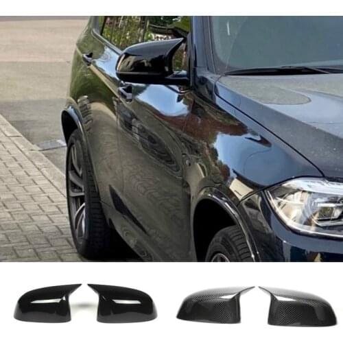 2014-2020 1 Pair Replacement Carbon Mirror Cover For Bmw X5 G05 X6 G06 X3 G01 X4 G02 ABS Mirror Cover X5 F15 X6 F16 X3 F25 F26