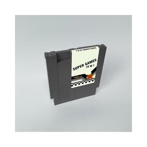 25 in 1 Hot Games Collection Super Marioed Bros. Earthbound Kibys Adventure Legend of Zeldaed 1 2 - 72 pins 8 bit game card